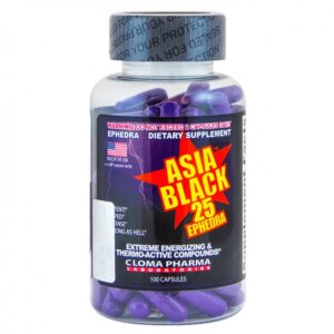 Азия Блэк от Cloma Pharma (100капс/25мг)