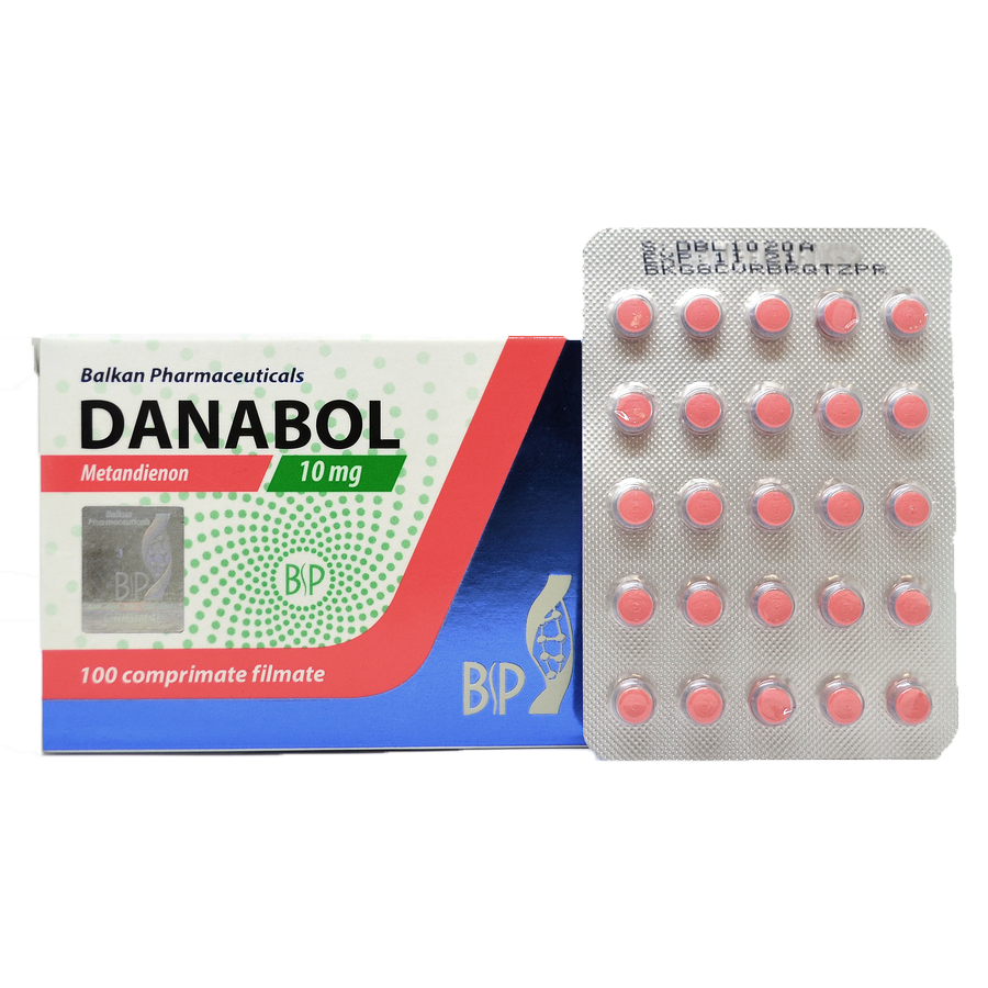 Данабол (Метан) от Balkan Pharmaceutical (100таб/10мг)
